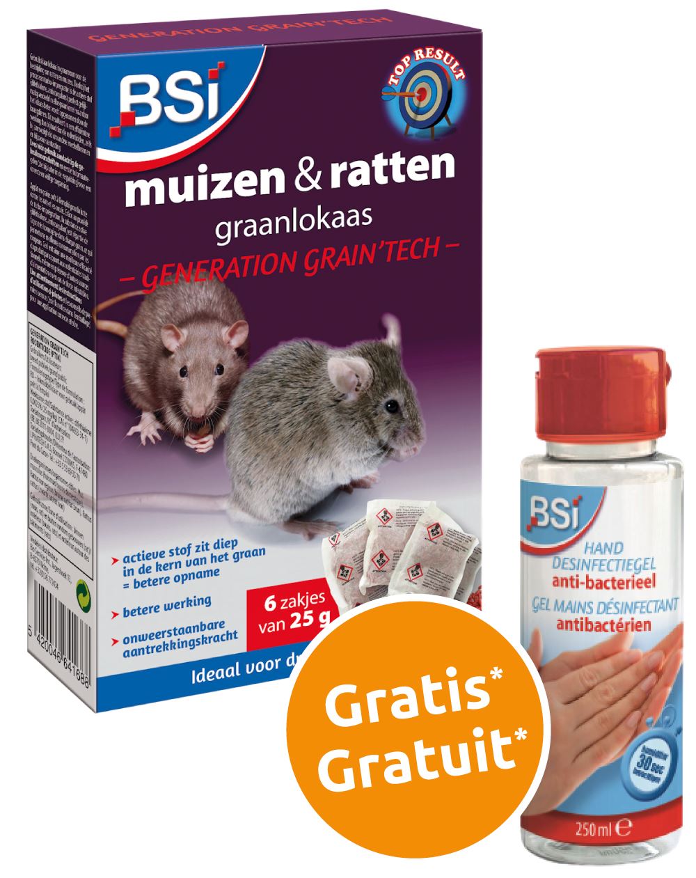 Generation Grain Tech 150 Gr Muizen En Rattenvergif Hermie