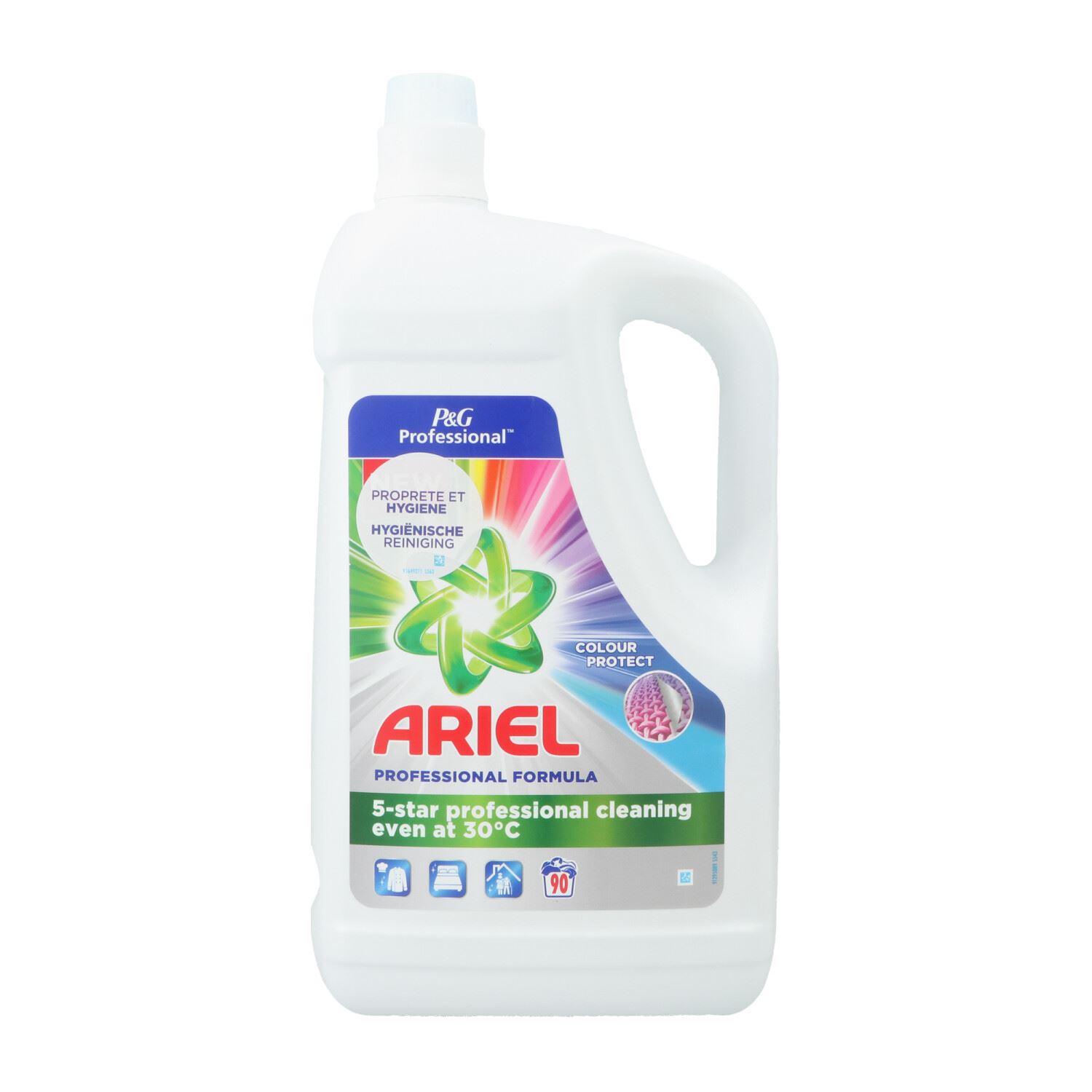 Met pensioen gaan diep spleet Ariel Professional Vloeibaar Wasmiddel - Kleur 4,95L - 90 Wasbeurten -  Hermie.com - Alles voor uw huis & tuin online!