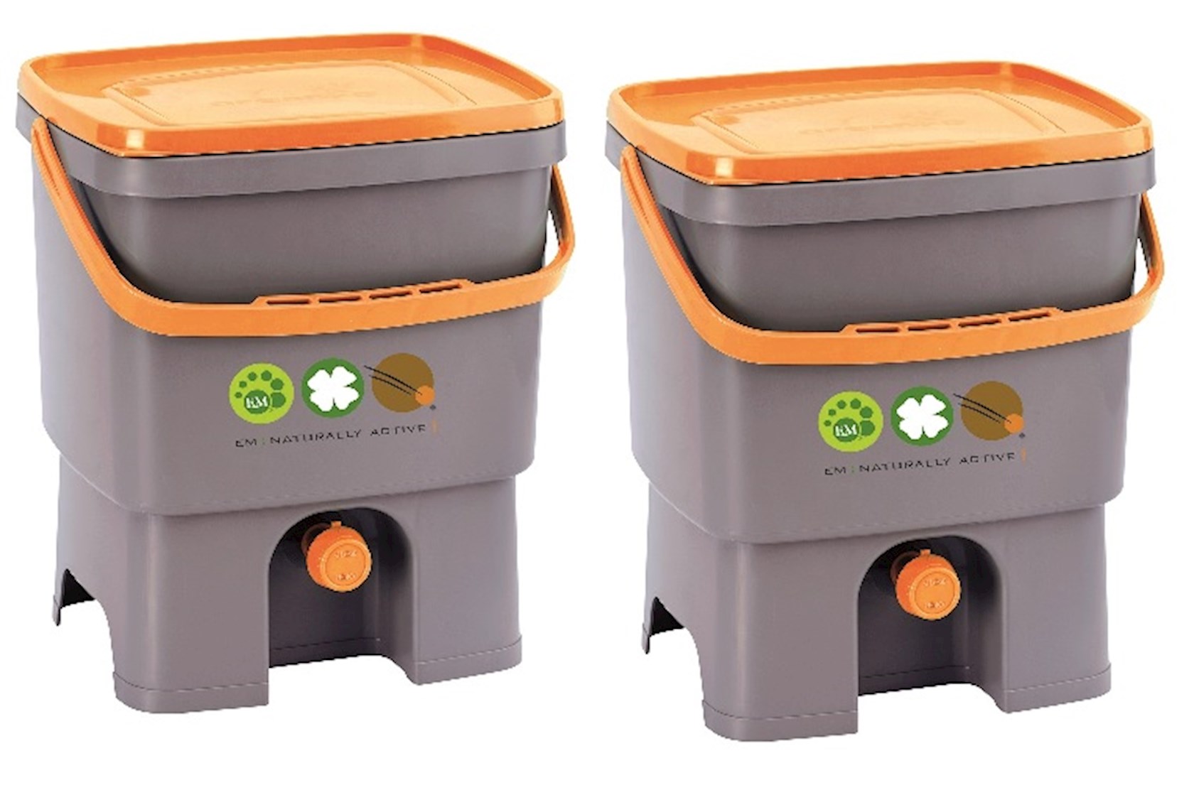 Bokashi Home set set de 2 seaux Bokashi Alles voor uw