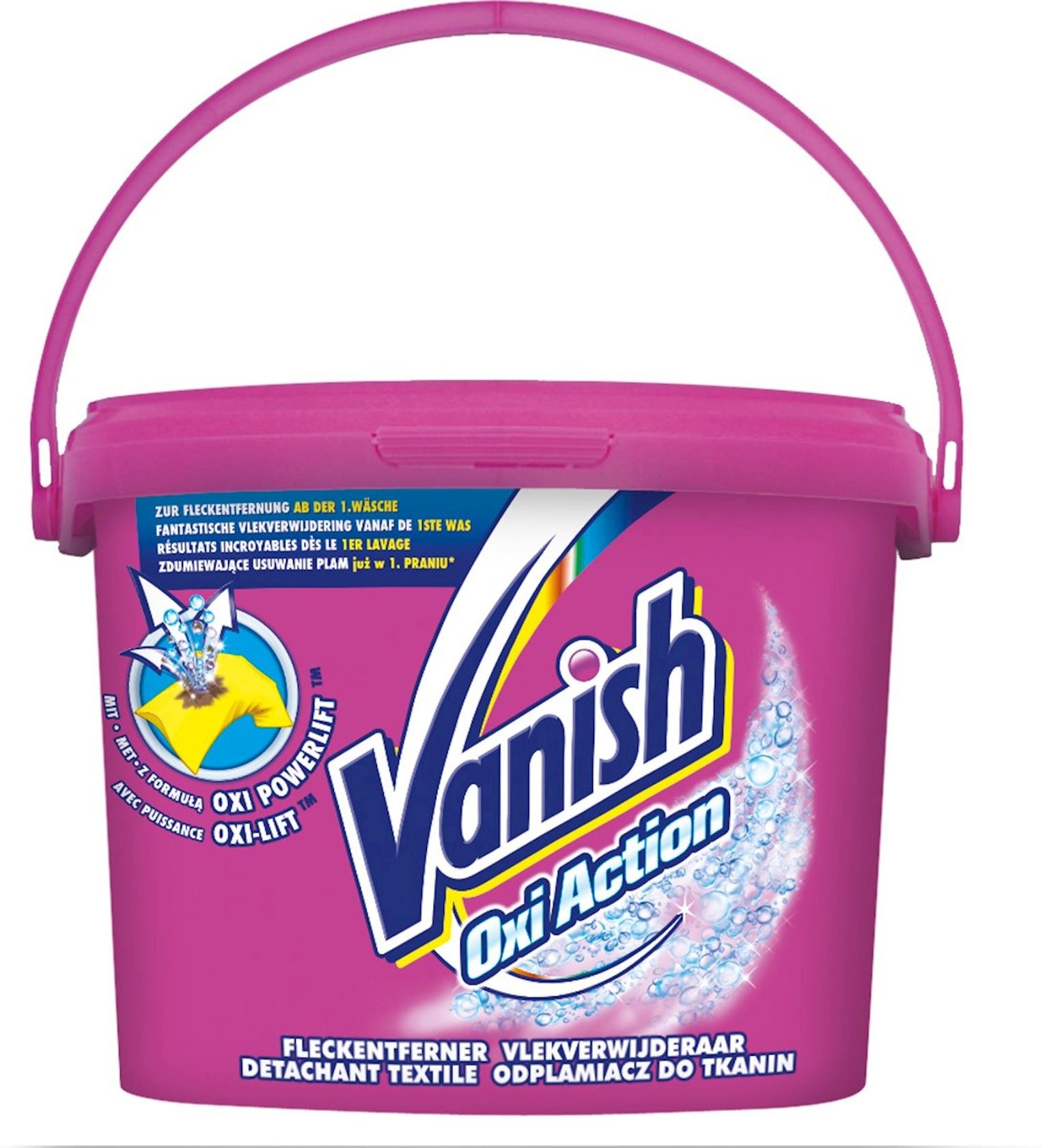 Vanish Oxy Action Powder 2,4kg Poeder Pink Alles