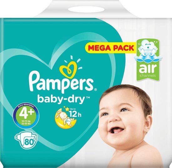 Couches Pour Bebes Couches Seches Taille 4 10 A 15kg 80 Pieces Hermie Com Alles Voor Uw Huis Tuin Online